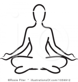 Yoga Clipart Black And White | Free download best Yoga ...