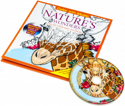RELAXATION MUSIC CD COLORING BOOKS - Color With Music