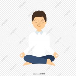 Close Your Eyes And Relax, Vector Png, Meditation, Take A ...