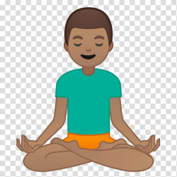 Emoji Meditation Lotus position Yoga Noto fonts, Emoji ...