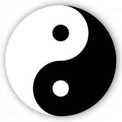 Clipart - Yin Yang Symbol