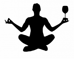 Yoga Pose Silhouette Meditation Free PNG Images & Clipart ...