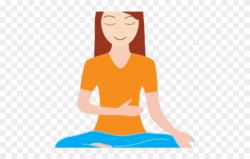 Meditation Clipart Yoga Teacher - Png Download (#3099388 ...