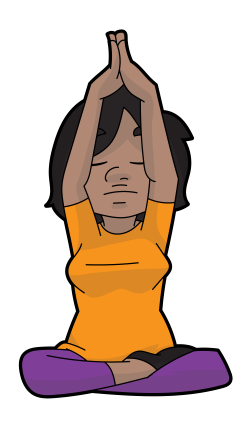 File:Black Cartoon Woman Meditation Master.svg - Wikimedia Commons