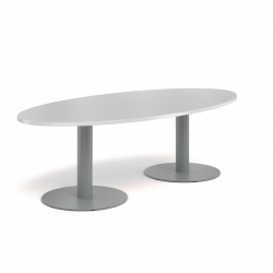 White Oval Conference Table | Migrant Resource Network