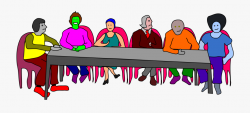 Meeting Table - Public Meeting Clipart, Cliparts & Cartoons ...