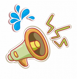 Megaphone Clipart Loudspeaker Icon - Speaker Cartoon Png ...