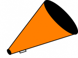 Megaphone Orange Clip Art at Clker.com - vector clip art ...
