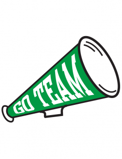 Green Go Team Megaphone Waterless Tattoo