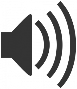Clipart speaker icon - Hanslodge Cliparts