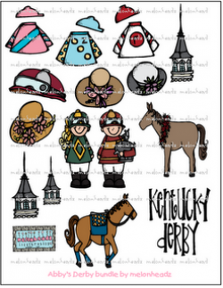 Kentucky derby bundle by melonheadz | Melonheadz Muse ...