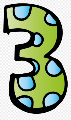 Numbers Clipart Creation - Melonheadz Numbers - Png Download ...