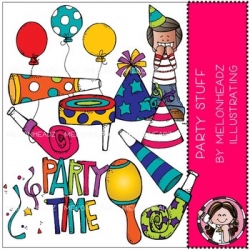 Party Stuff clip art - Melonheadz Clipart