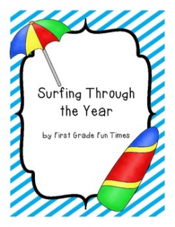 Surfing Through the Year--An End of the Year Memory Book
