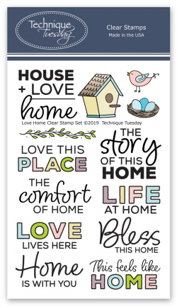 Love Home Stamp Set