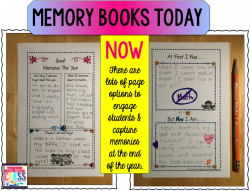 Mrs. Renz' Class: Capture End of Year Memories with a Memory Book!