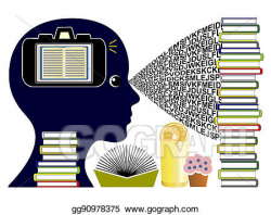 Stock Illustrations - Eidetic memory concept. Stock Clipart ...
