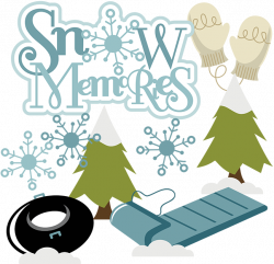Snow Memories | Cuttable Scrapbook SVG Files | Pinterest | Snow ...