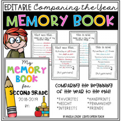 Comparing The School Year Memory Book & Time Capsule Activity