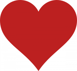 Red Heart Clip Art at Clker.com - vector clip art online, royalty ...