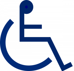 Wheelchair Sign Clip Art at Clker.com - vector clip art online ...