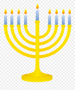 Jewish Symbols Clip Art - Hanukkah Menorah Clip Art - Png ...