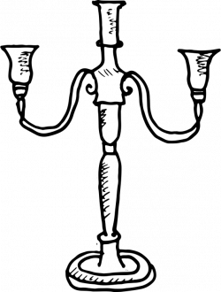 Candelabra Drawing at GetDrawings.com | Free for personal use ...