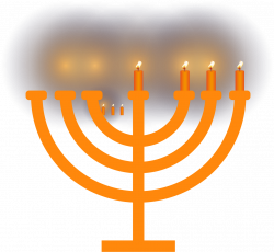 Menorah Hanukkah Candle Clip art - Twisted candlelight 1085*1001 ...