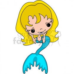 Girl 2 Doll Caucasian Mermaid 2 clipart. Royalty-free clipart # 387200