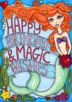 Mermaid birthday | Happy Birthday! | Happy birthday disney ...