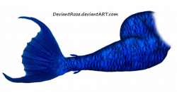 Mermaid Tail 10 (Blue) by DeviantRoze on DeviantArt