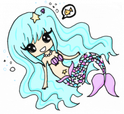 Little Pastel Mermaid by IntoxicaVampire on DeviantArt