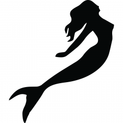 Free Mermaid Silhouette, Download Free Clip Art, Free Clip ...