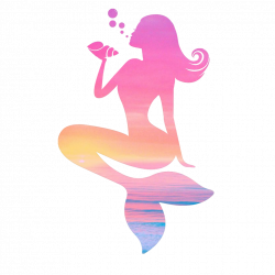 siren sirena mermaid ninfa shape silhouette figura cont...