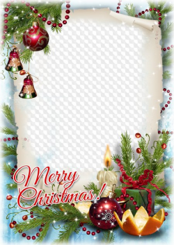 Christmas frames, photo frames, PNG, PSD | Free download