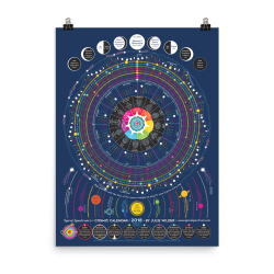 2018 Cosmic Calendar - Australia – Spiral Spectrum
