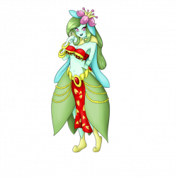 lilligant Pokemonster girl Gypsy clothes by LazyHydra on DeviantArt