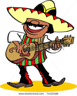 Mexican Guitar Mariachi Chili Pepper Clipart - Free Clip Art ...