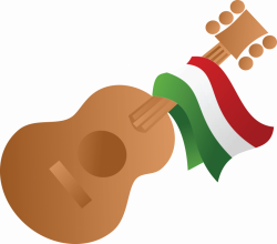 Free Clipart Of A Mexican Guitar | jokingart.com Guitar Clipart
