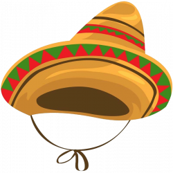 Hat Sombrero Stock photography Clip art - Cartoon Mexican Hat 798 ...