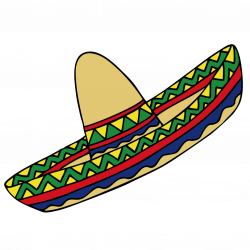 Mexican Hat Mexico Clip art - Cartoon Mexican Hat 1276*1276 ...