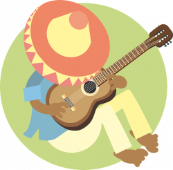 Free photo Music Mexican Sleeping Guitar Man Sombrero - Max Pixel