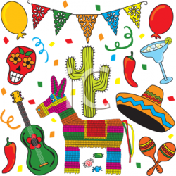 Royalty Free Clipart Image of Mexican Images | My Style ...