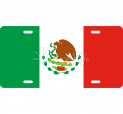 Mexico License Plate - Custom Personalized Automotive Plates