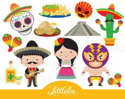 Mexico clipart - fiesta clipart - 16029 | Products | Clip ...