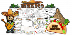 Mexico Worksheets - Activities, Games, and Worksheets for kids