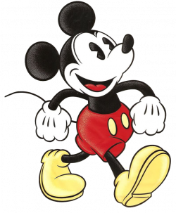 Classic Mickey Mouse Clipart