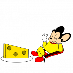 Mighty Mouse eating cheese by MarcosPower1996 on DeviantArt