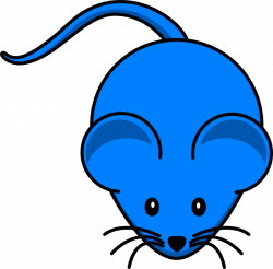 Blue Mouse Clip Art at Clker.com - vector clip art online, royalty ...