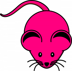 Magenta Mouse Clip Art at Clker.com - vector clip art online ...